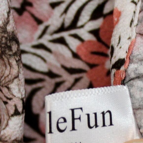 Simple Fun Floral Flowy Boho Blouse Size S - Picture 9 of 10